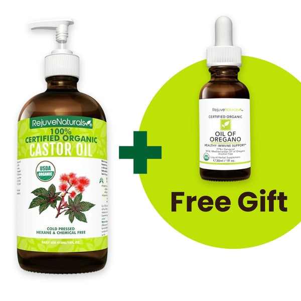 Castor Oil + Free Bottle of Oregano Oil