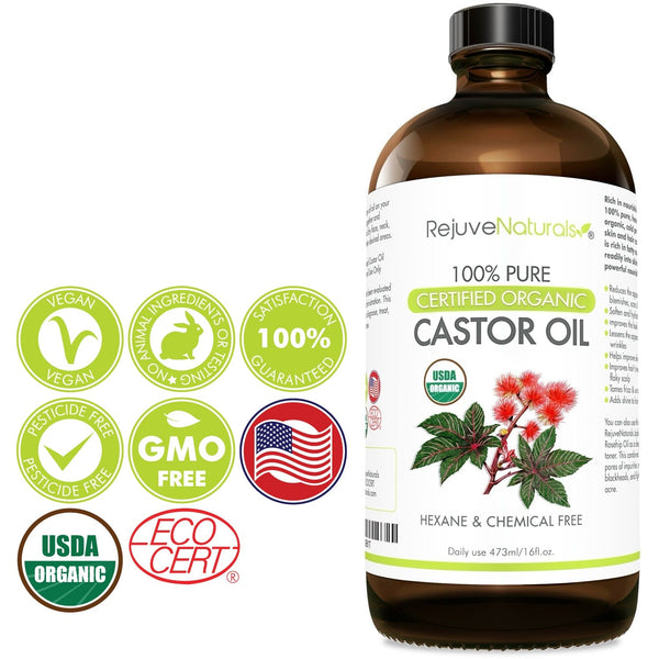 Organic Castor Oil - Buy 2 Get One