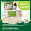 Castor Oil Pack for Liver & Detoxification + Overall Well-being - 8 Piece Complete Kit.