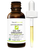 Organic Oil of Oregano - Wild, Mediterranean Oregano Oil. Concentrated Immune Support Drops.